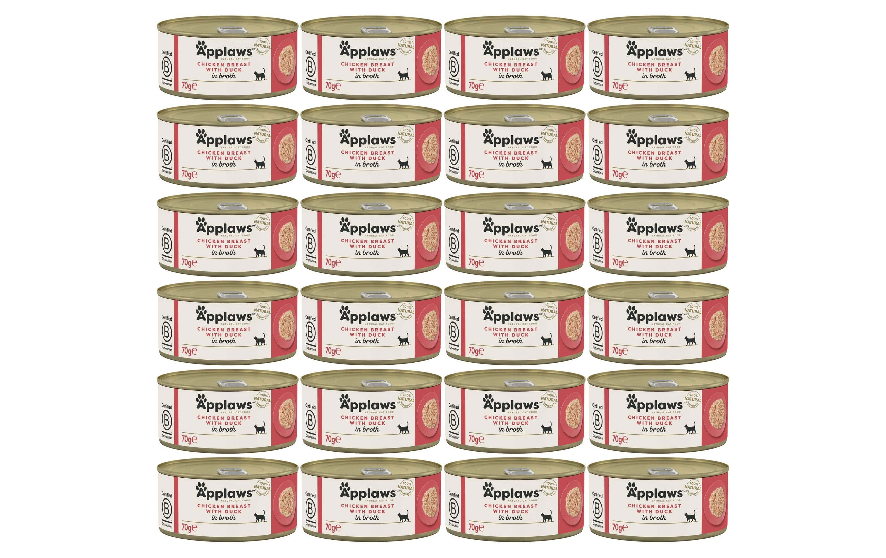Applaws Dose Hühnerbrust & Ente Kit 24x70g