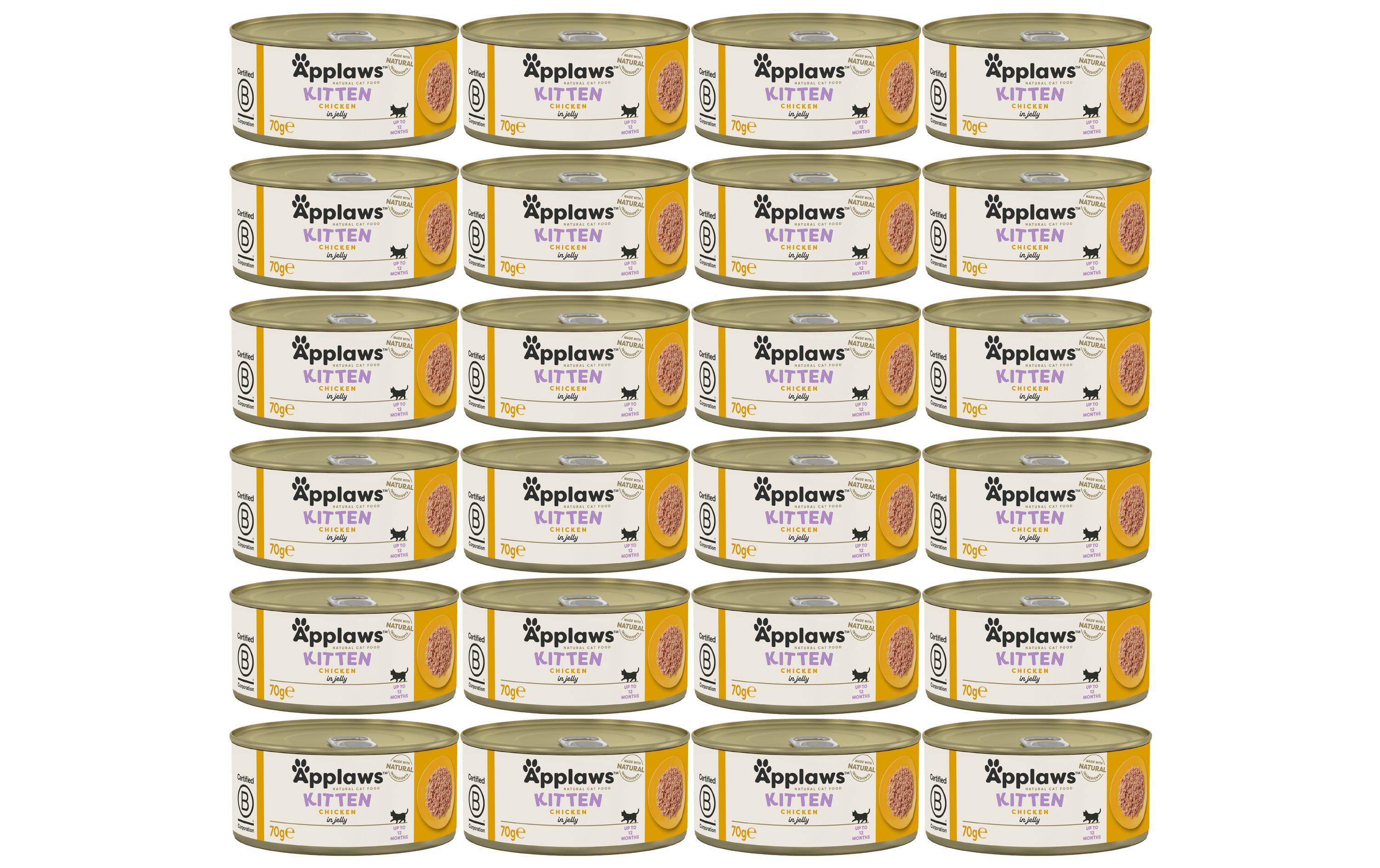 Applaws Dose Kitten Hühnchenbrust Kit 24x70g