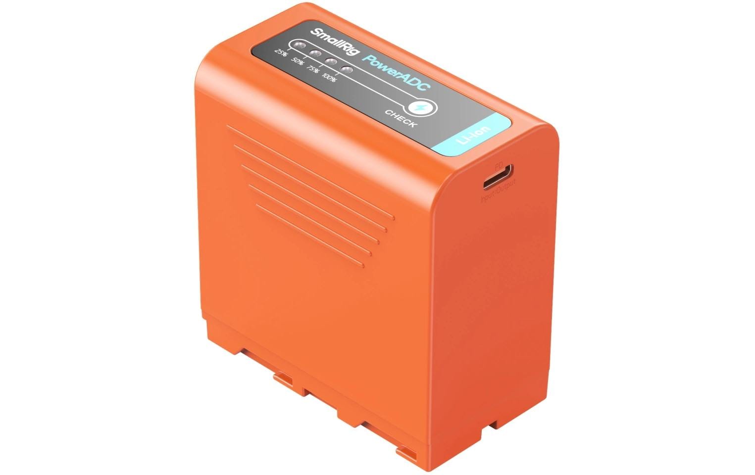 SmallRig NP-F970 USB-C Rechargeable Camera Battery Orange