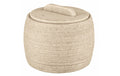 Kleine Wolke Wattedose Sand Macadamia