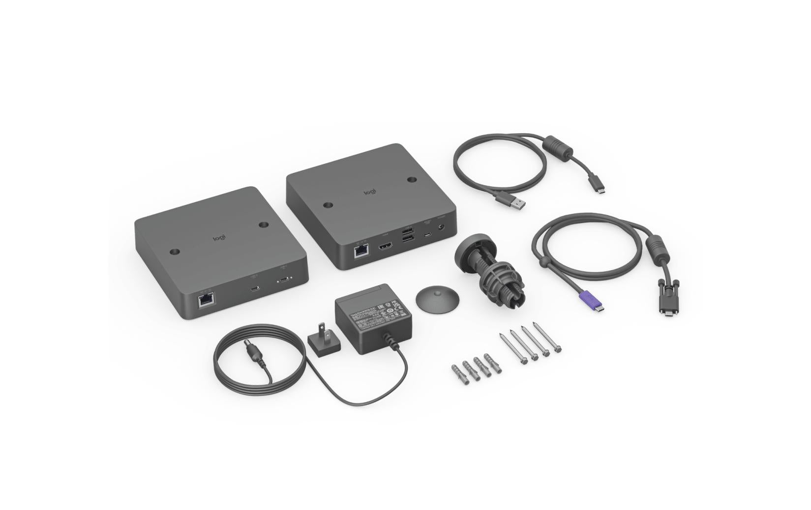 Logitech Extend BYOM 952-000199 USB-C, HDMI, 2x USB 2.0 Typ A, RJ45