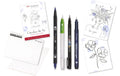 Tombow One Line Art Set und div. Brush Pens