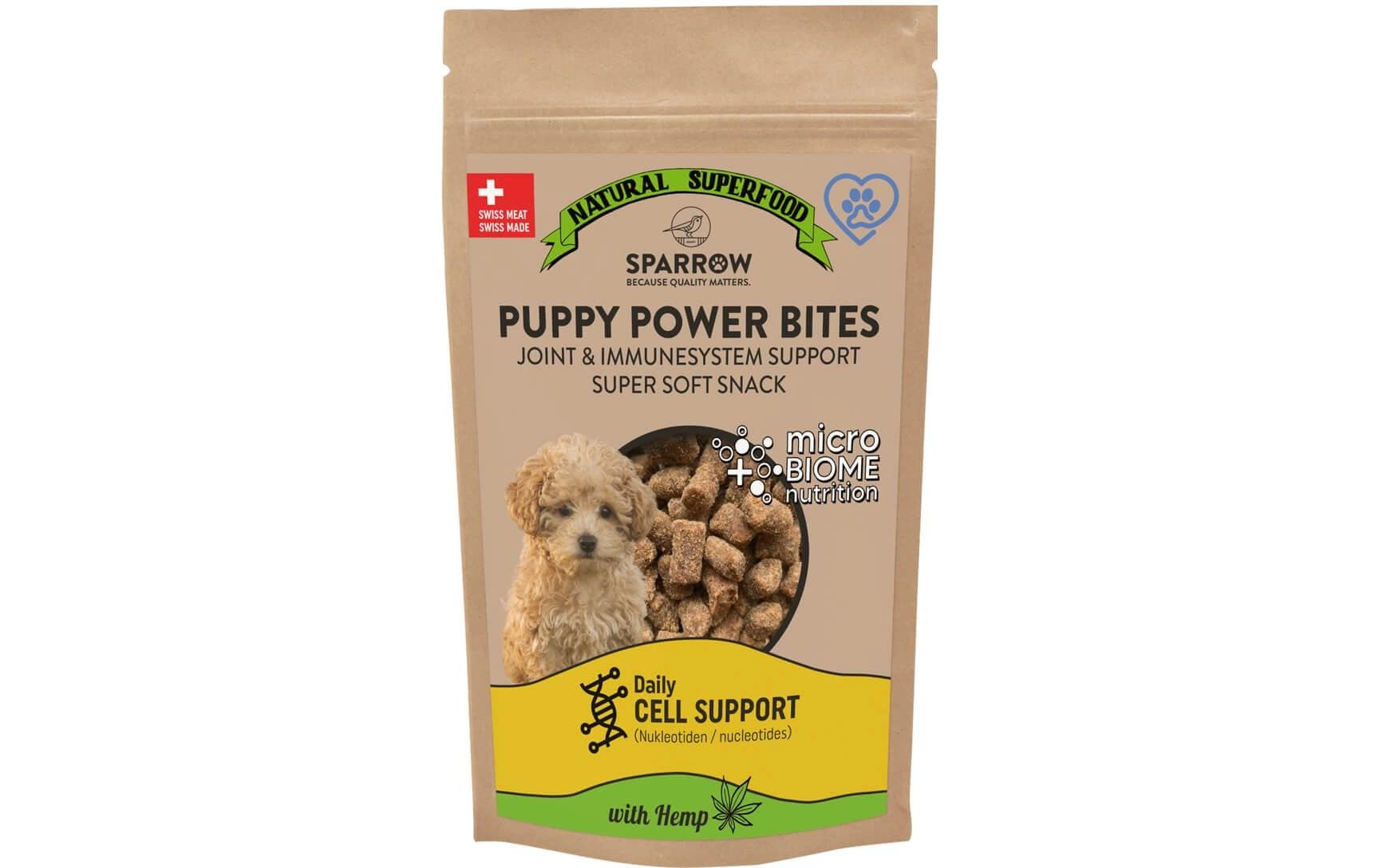 Sparrow Dog Puppy Power Bites 150g