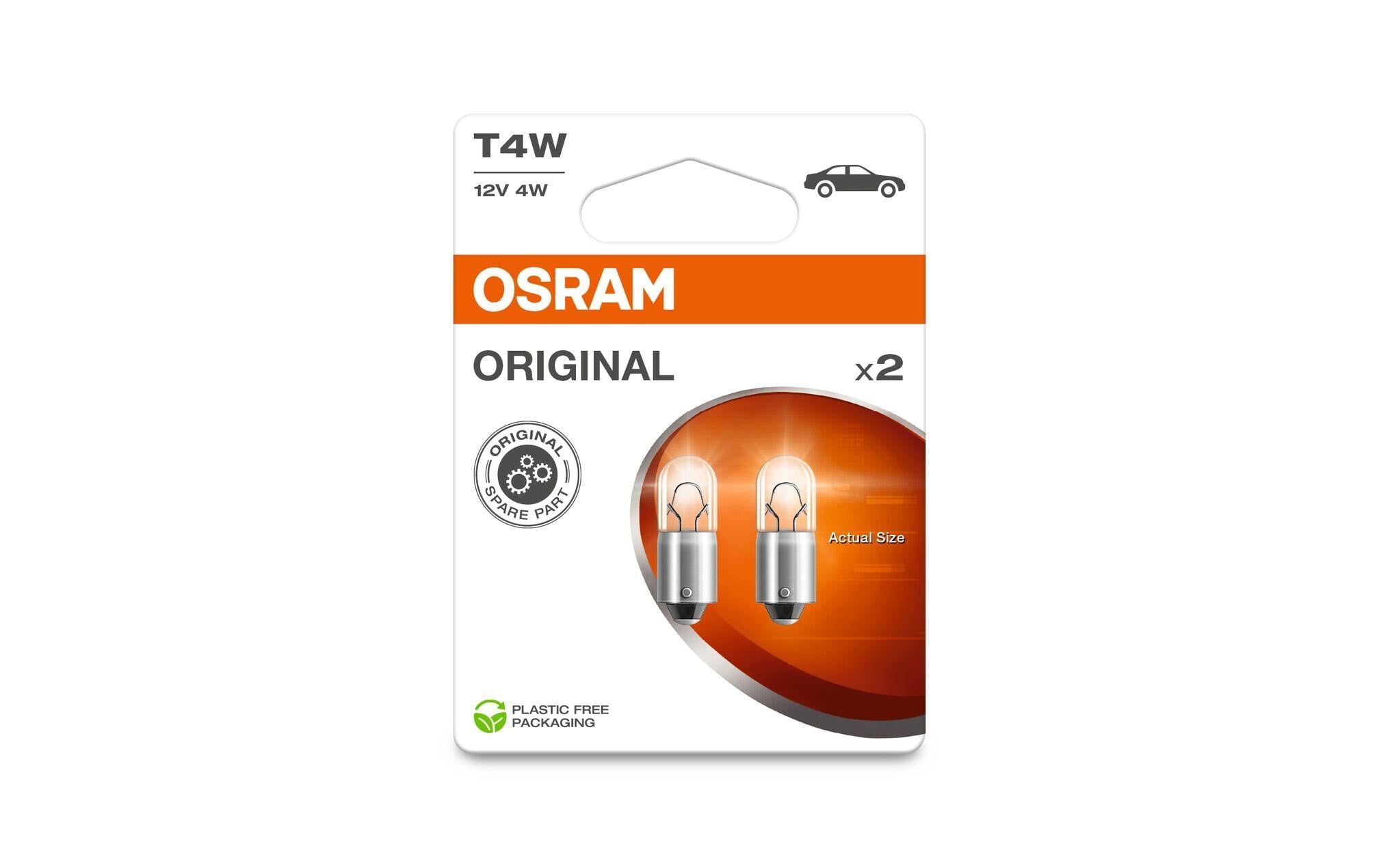 OSRAM Signallampe Original T4W BA9 s PKW