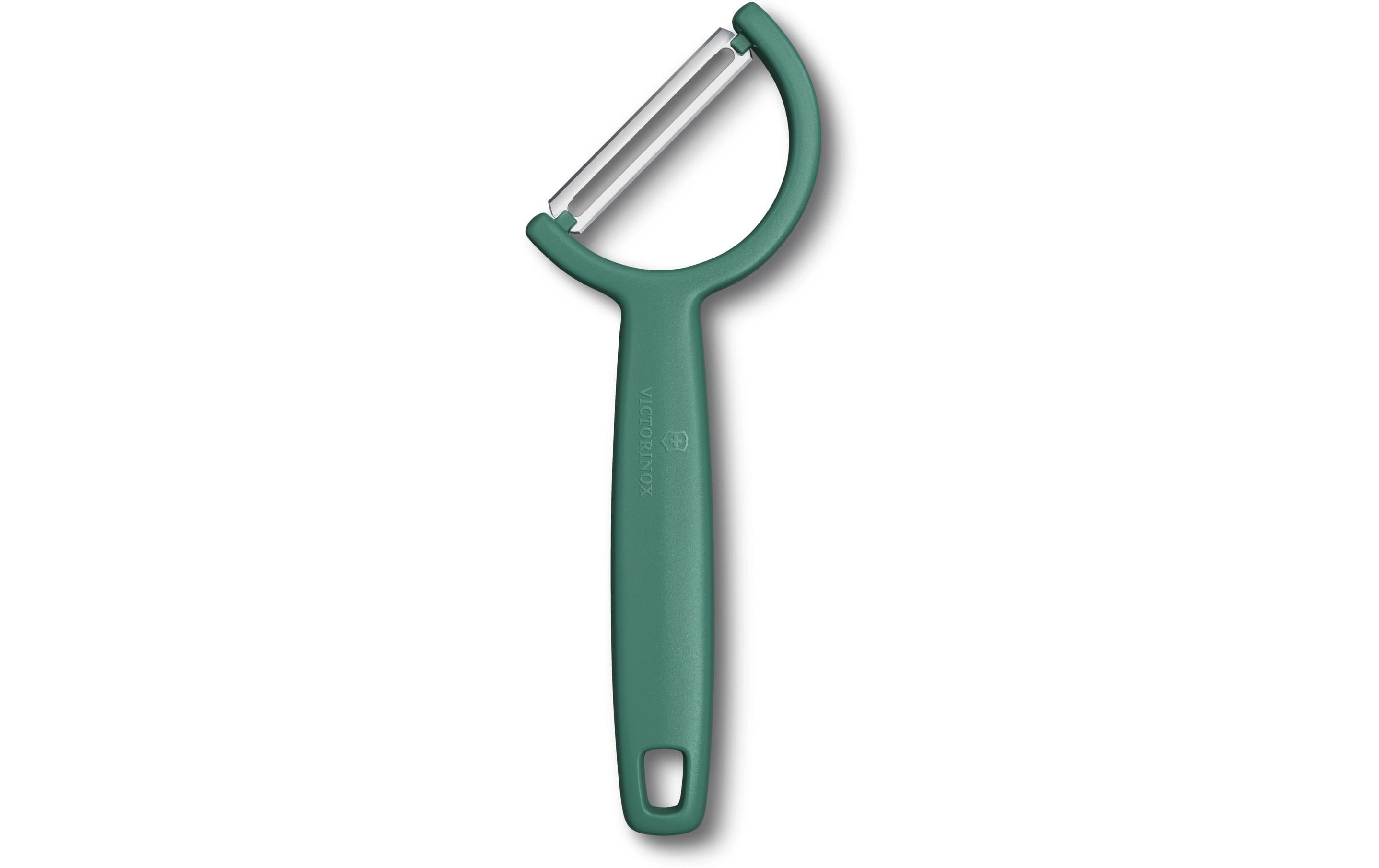 Victorinox Sparschäler Rho gerade, einschneidig, grün
