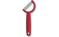 Victorinox Sparschäler Rho gerade, einschneidig, rot