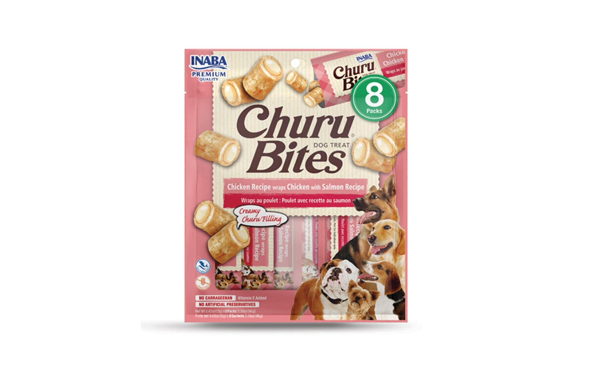 Ciao Churu Bites 8x12g Huhn und Lachs