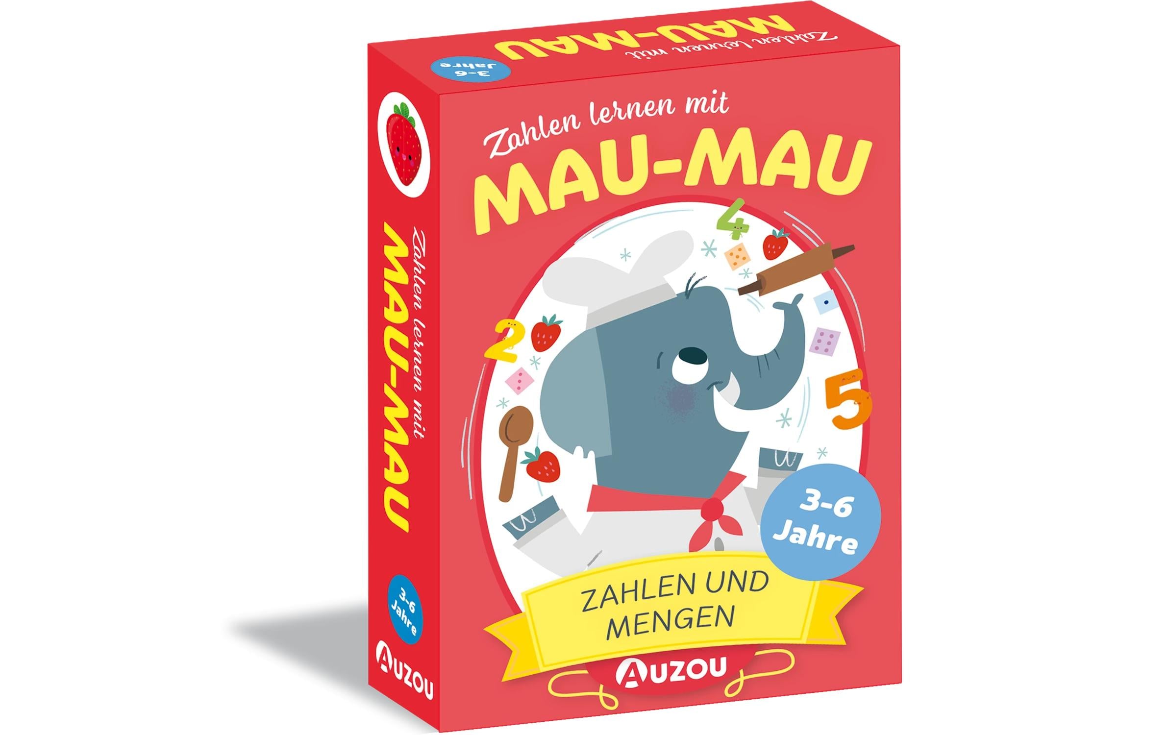 Zahlen lernen mit Mau-Mau (d)