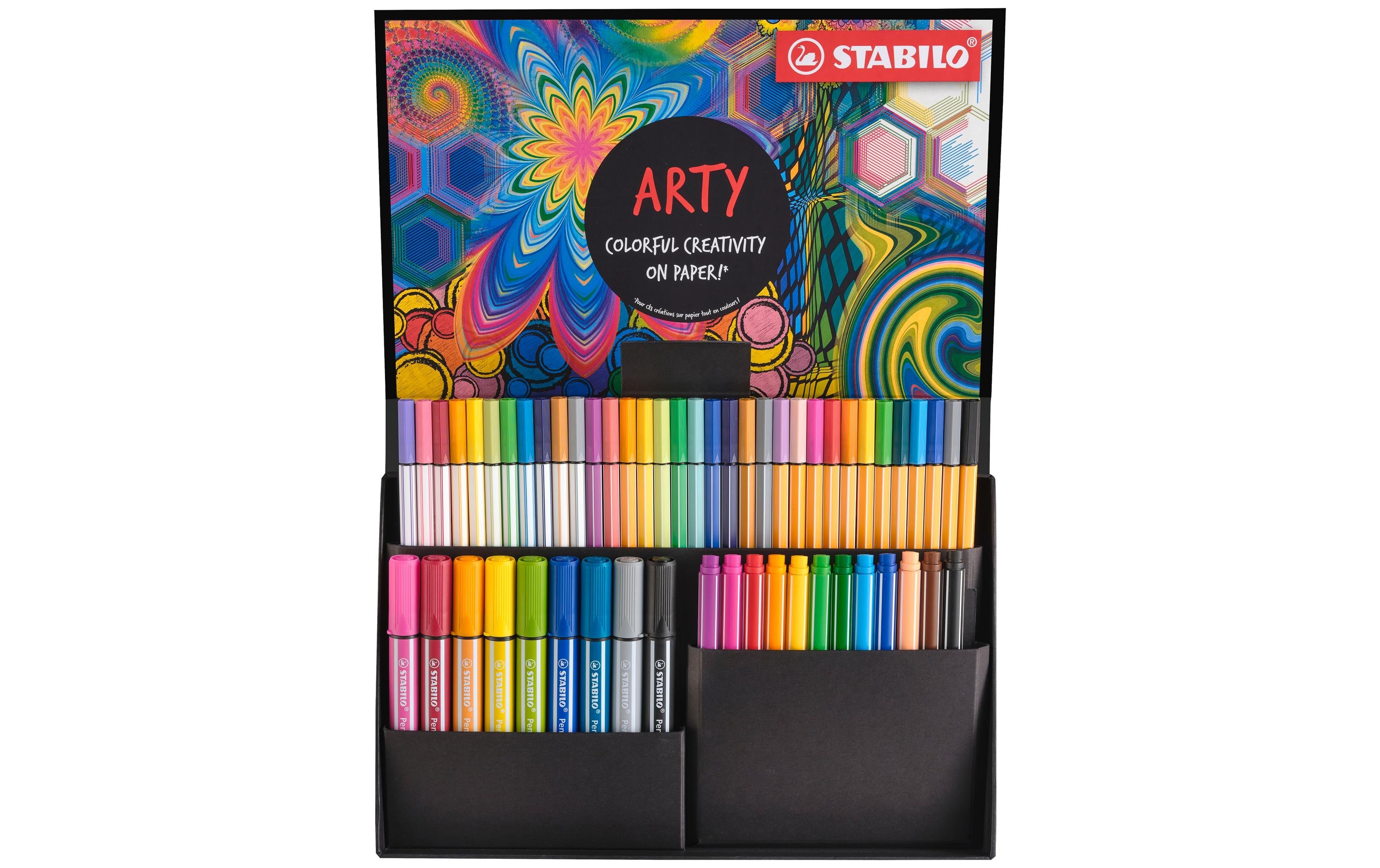 Stabilo 55er Fasermaler ARTY Set 55 Stifte