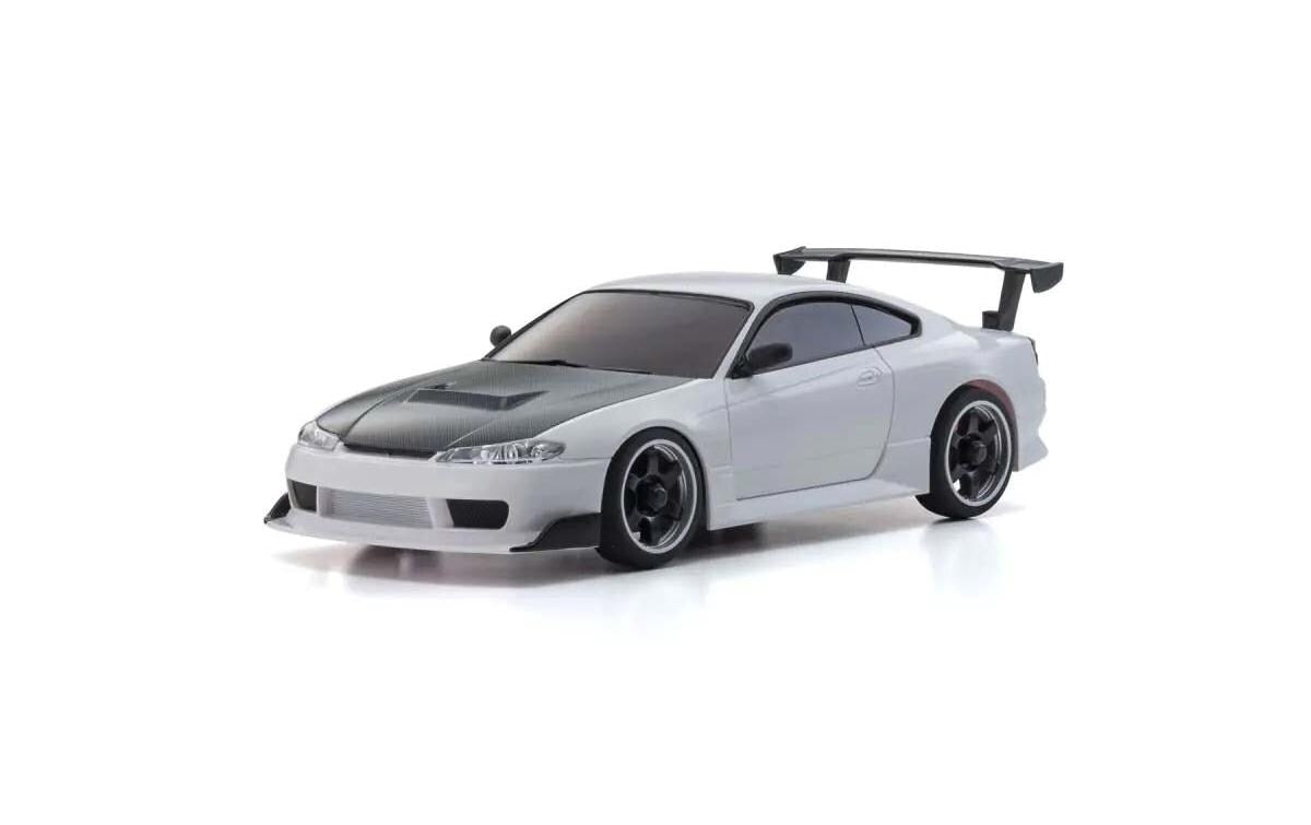 Kyosho Mini-Z Nissan Silvia S15 GT Wing White, MA020