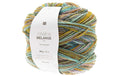 RICO Wolle Melange flieder-türkis 200 g, 640 m, 51 % WV, 49 % PAN