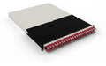 Patchbox One Cat.6A, 19", STP Rot inkl. 24 Kassetten mit 1.8m Slimpatchkabel