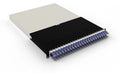Patchbox One Cat.6A, 19" UTP Violett inkl. 24 Kassetten mit 1.8m Slimpatchkabel