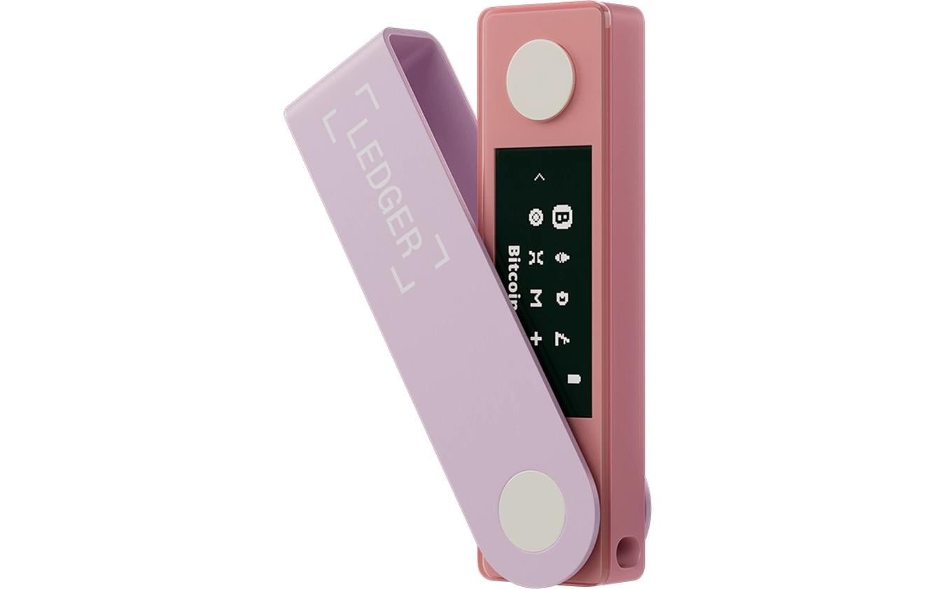 Ledger Nano X - Pastel Pink Hardware Crypto Wallet