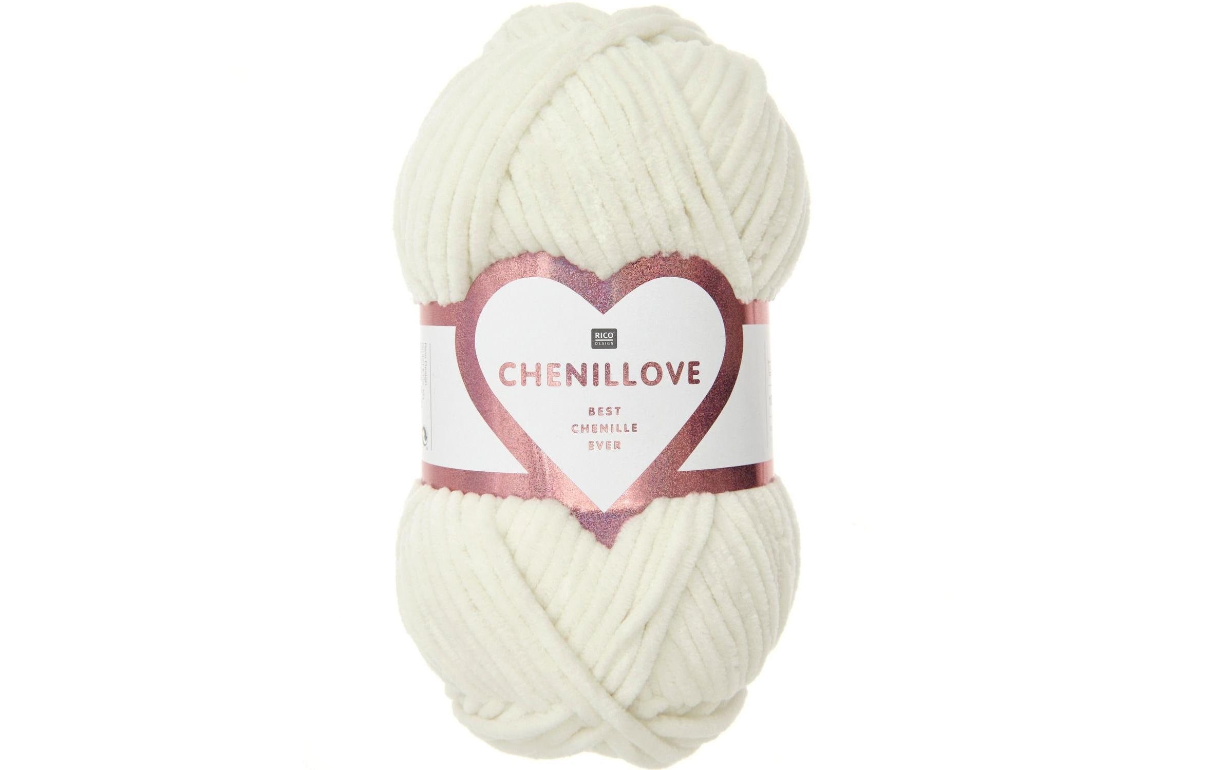 Rico Wolle Chenillove creme 100 g, 110 m, 100 % PES