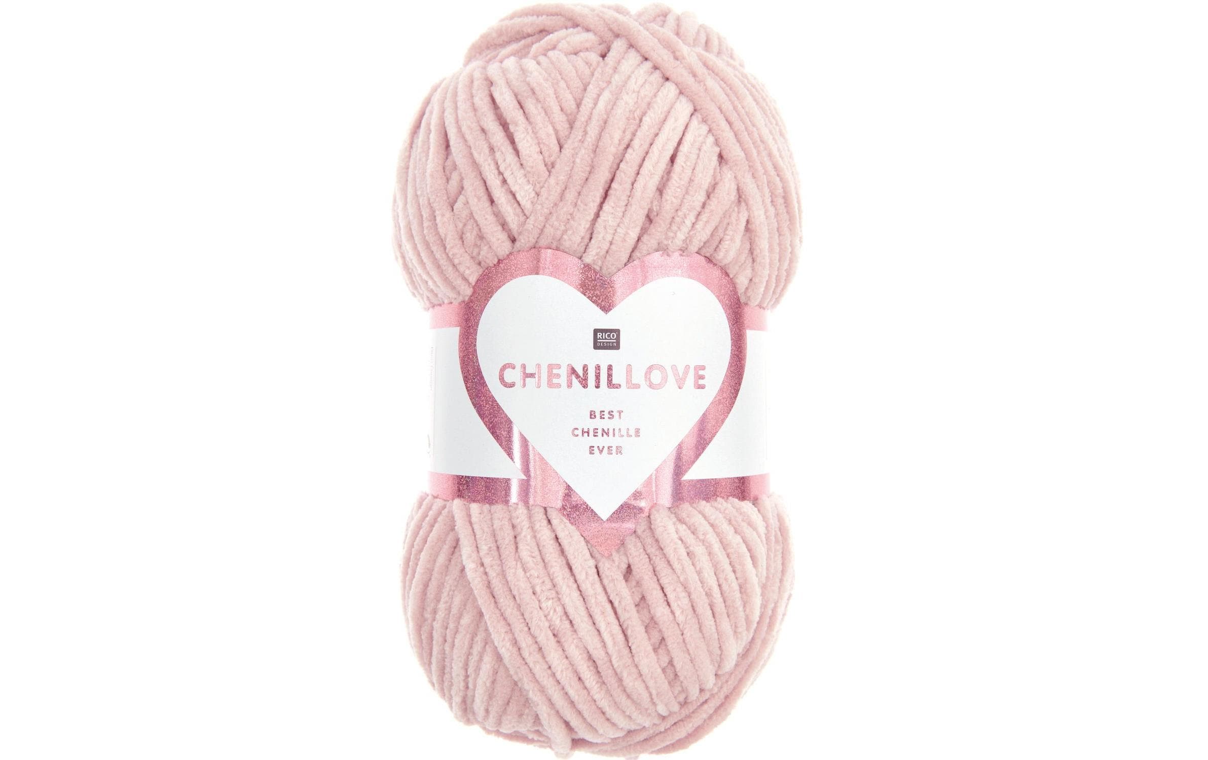 Rico Wolle Chenillove rosa 100 g, 110 m, 100 % PES