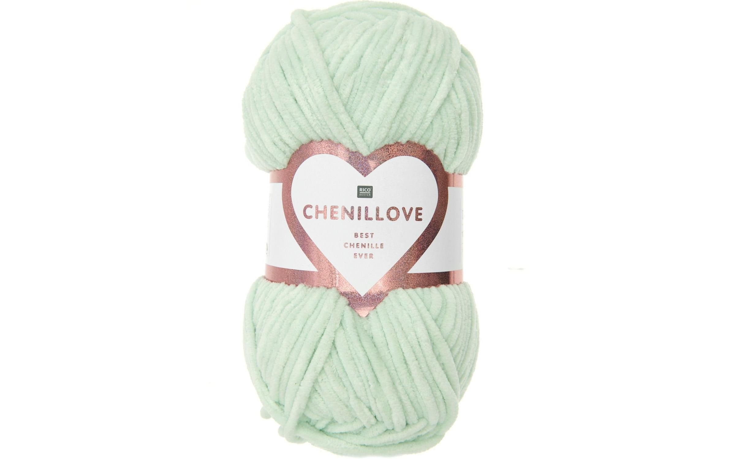 Rico Wolle Chenillove mint 100 g, 110 m, 100 % PES