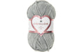 Rico Wolle Chenillove grau 100 g, 110 m, 100 % PES