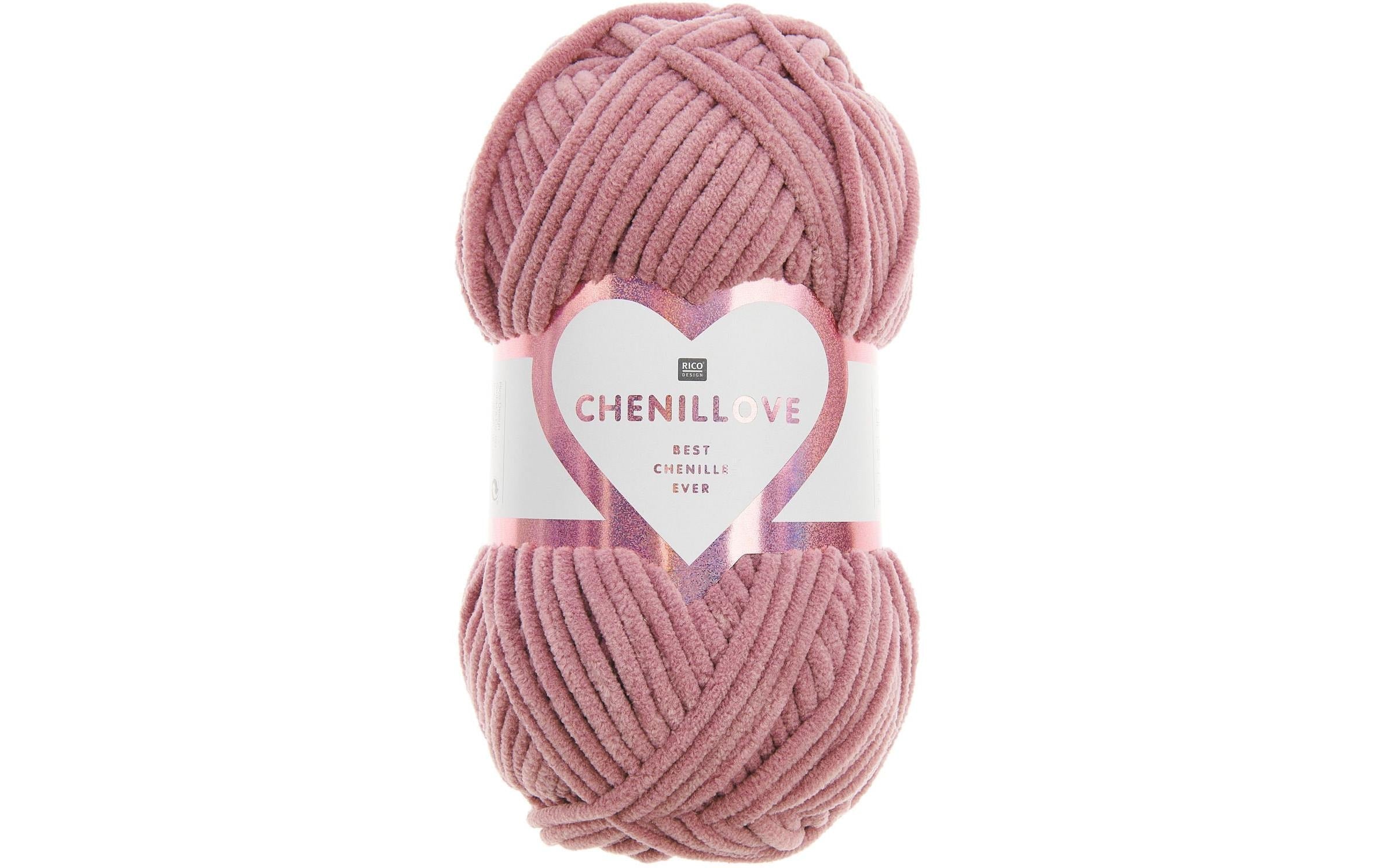 Rico Wolle Chenillove beere 100 g, 110 m, 100 % PES