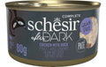 Schesir after Dark Complete Paté 80 g Huhn mit Ente