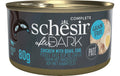 Schesir after Dark Complete Paté 80 g Huhn mit Wachtelei