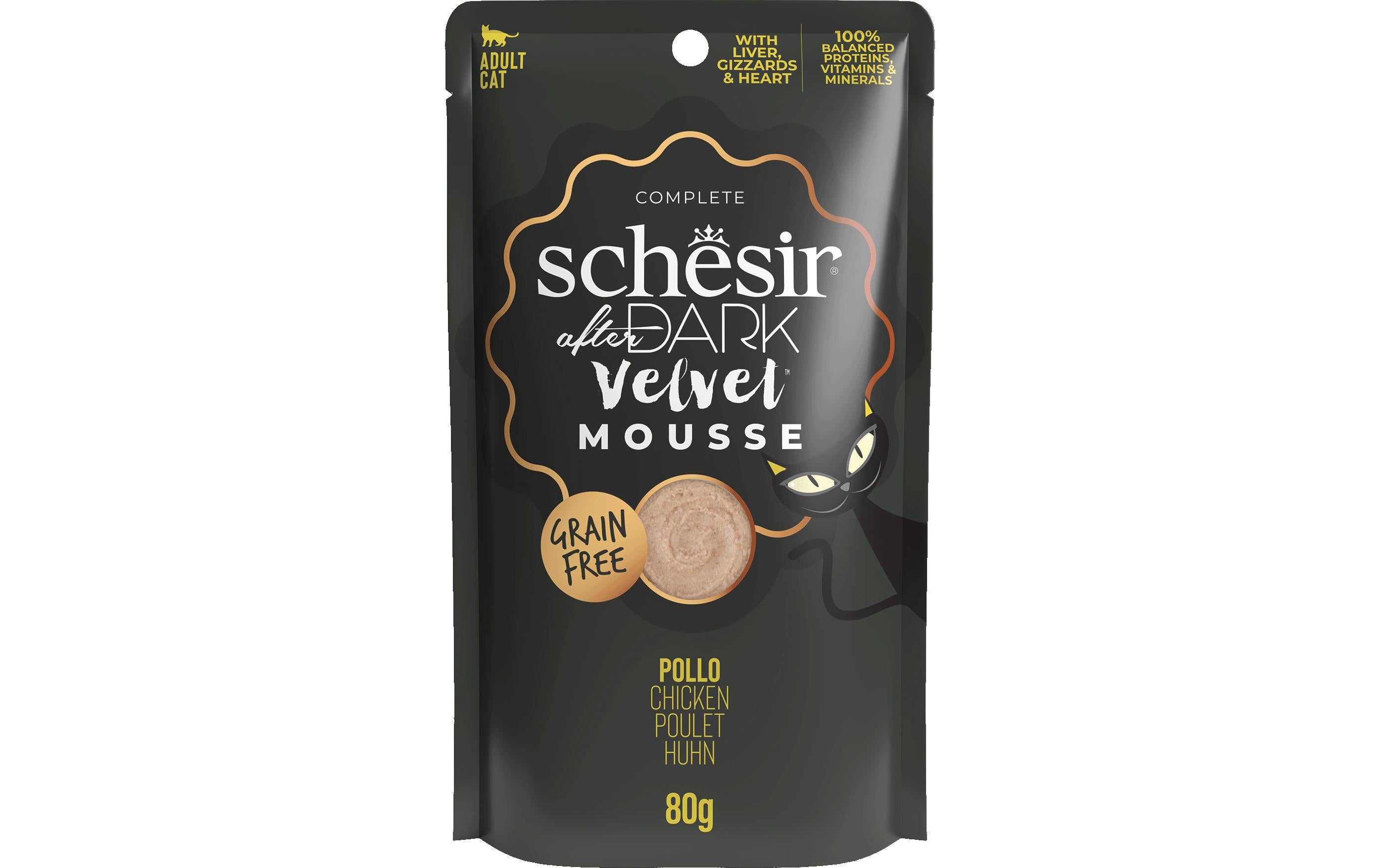 Schesir after Dark Velvet Mousse 80g Huhn