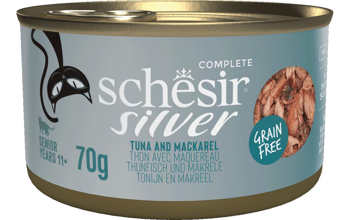 Schesir Silver Complete 70 g Thunfisch & Makrele