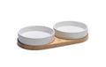Designed by Lotte Kera Dinnerset Katze Lojs 34×17,3×5,5 cm, weiss