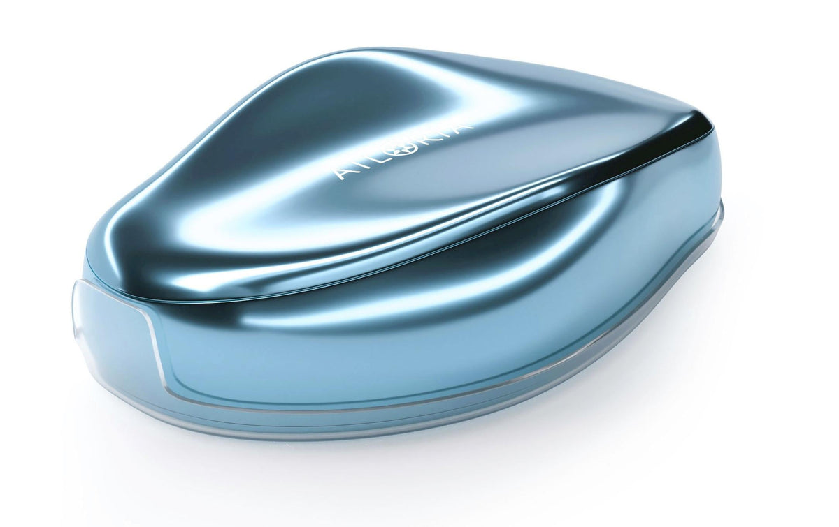 Ailoria Glide & Glow Set Aqua Hornhautentferner und Nano-Glas-Rasierer