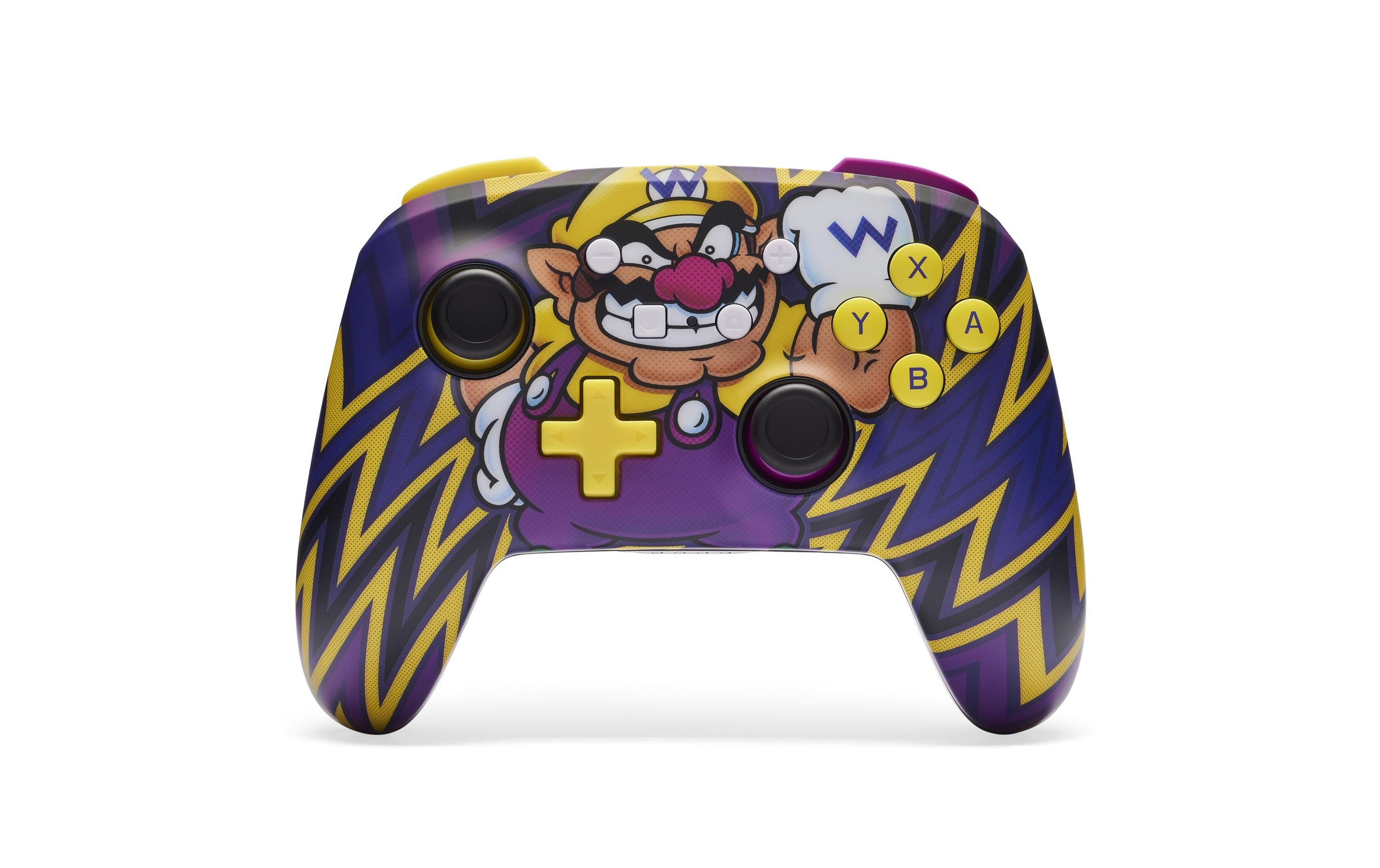 PowerA Enhanced Wireless Contr - Wario Wario, Wireless, 30h Akku