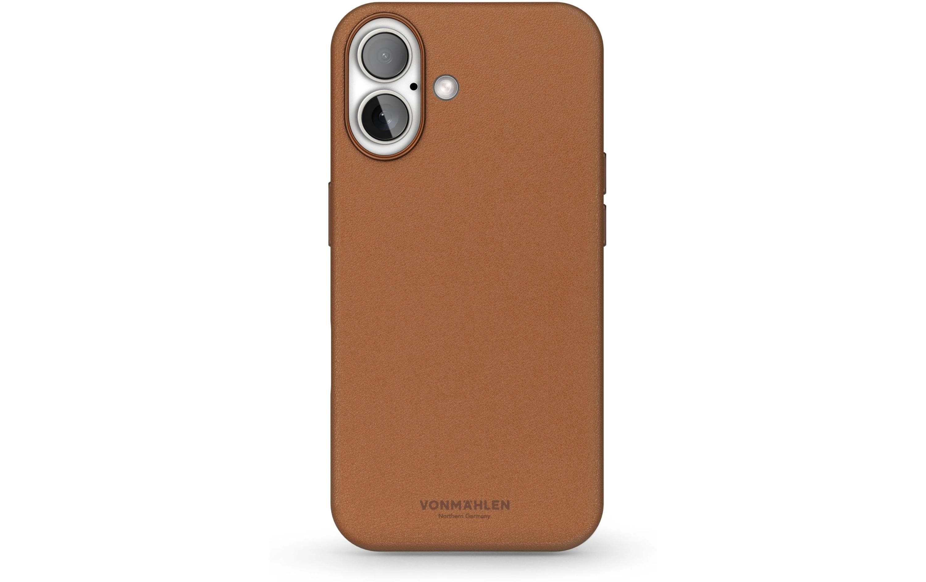 Vonmählen Like Leather Case Brown iPhone 16 Plus