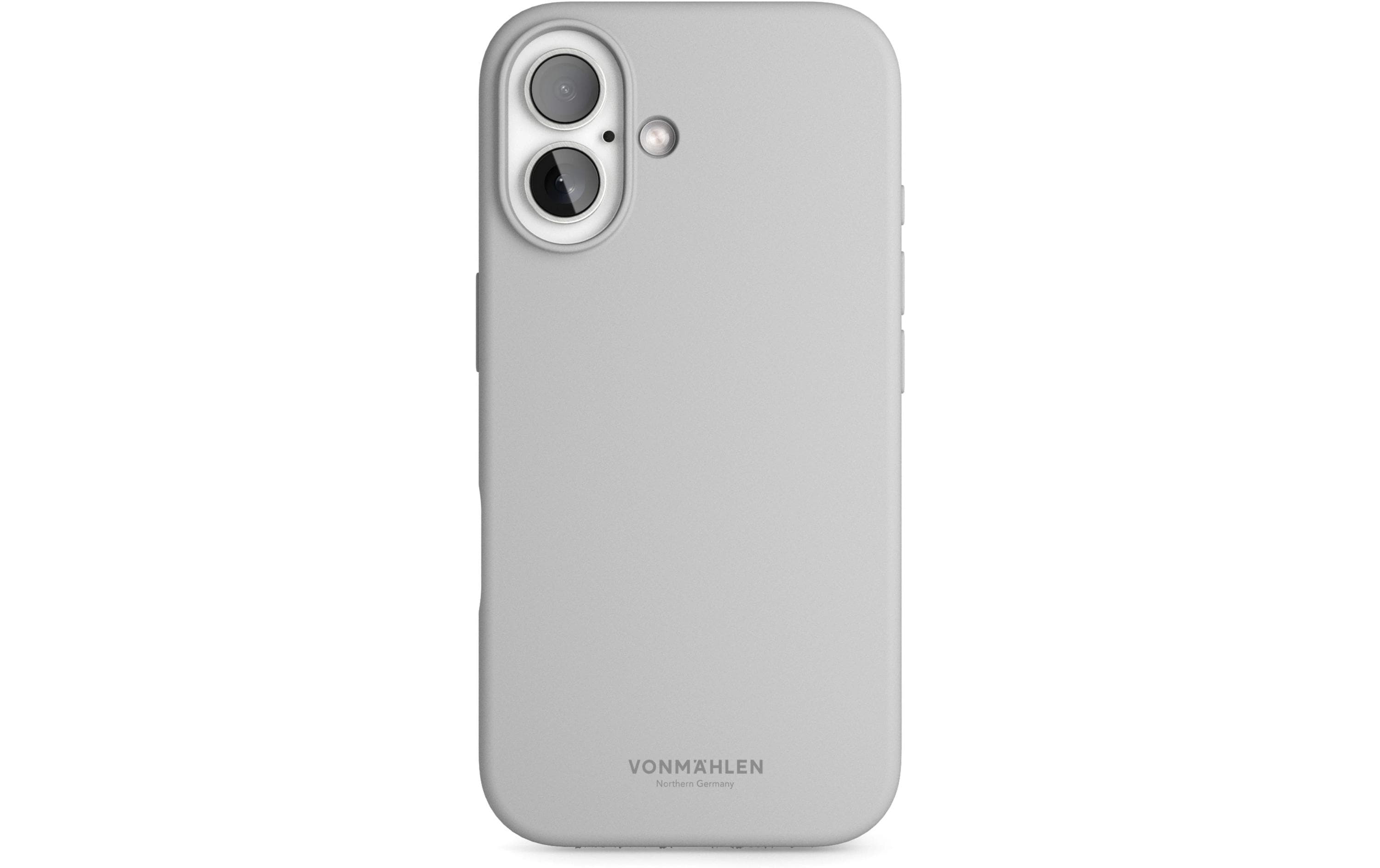 Vonmählen Soft Silicone Case Light Gray iPhone 16 Plus