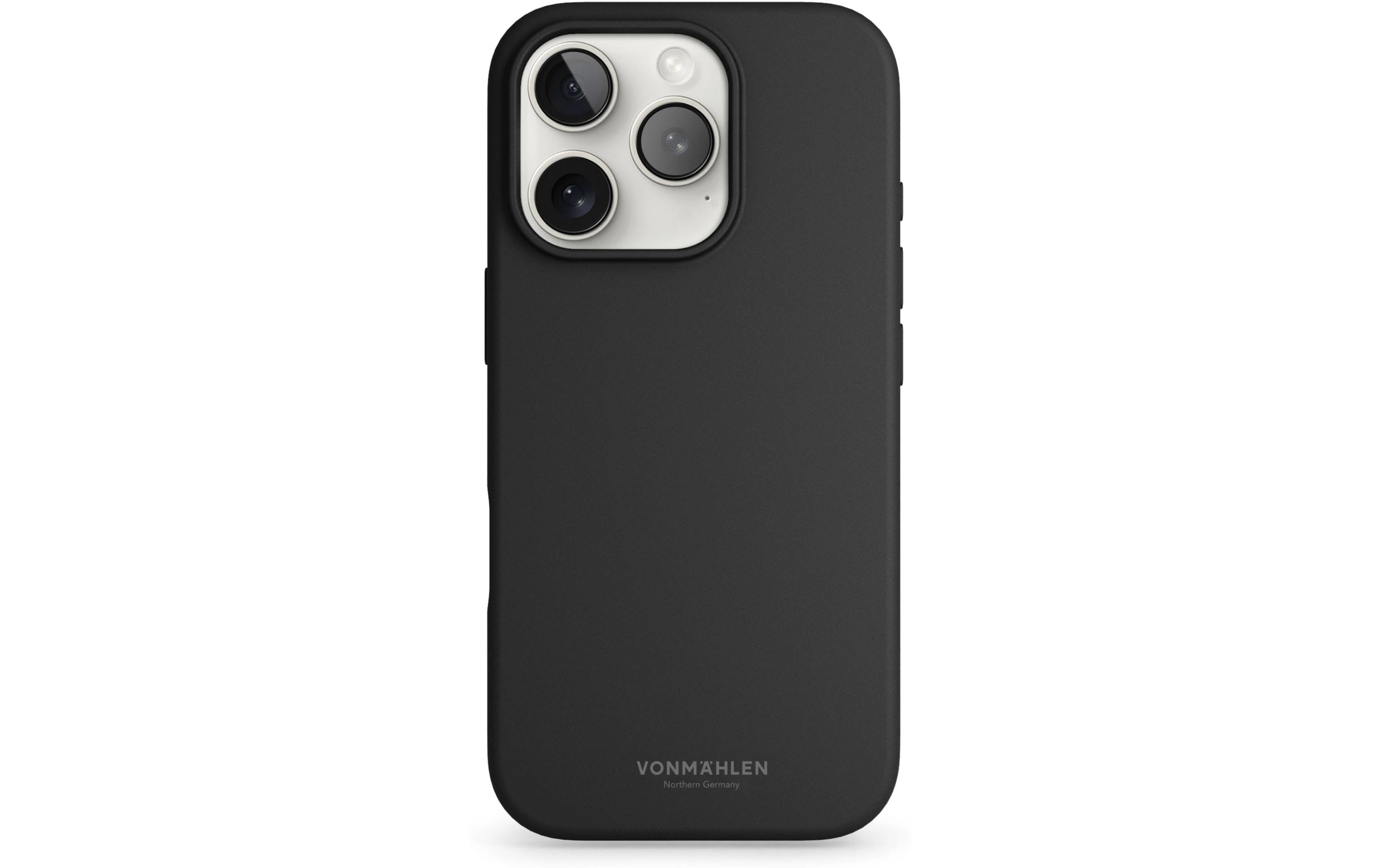 Vonmählen Soft Silicone Case Black iPhone 16 Pro