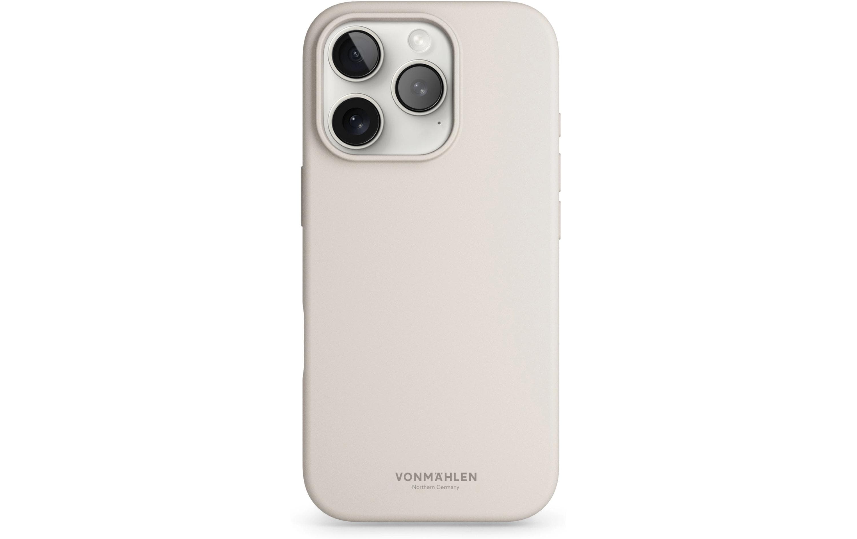 Vonmählen Soft Silicone Case Cream iPhone 16 Pro