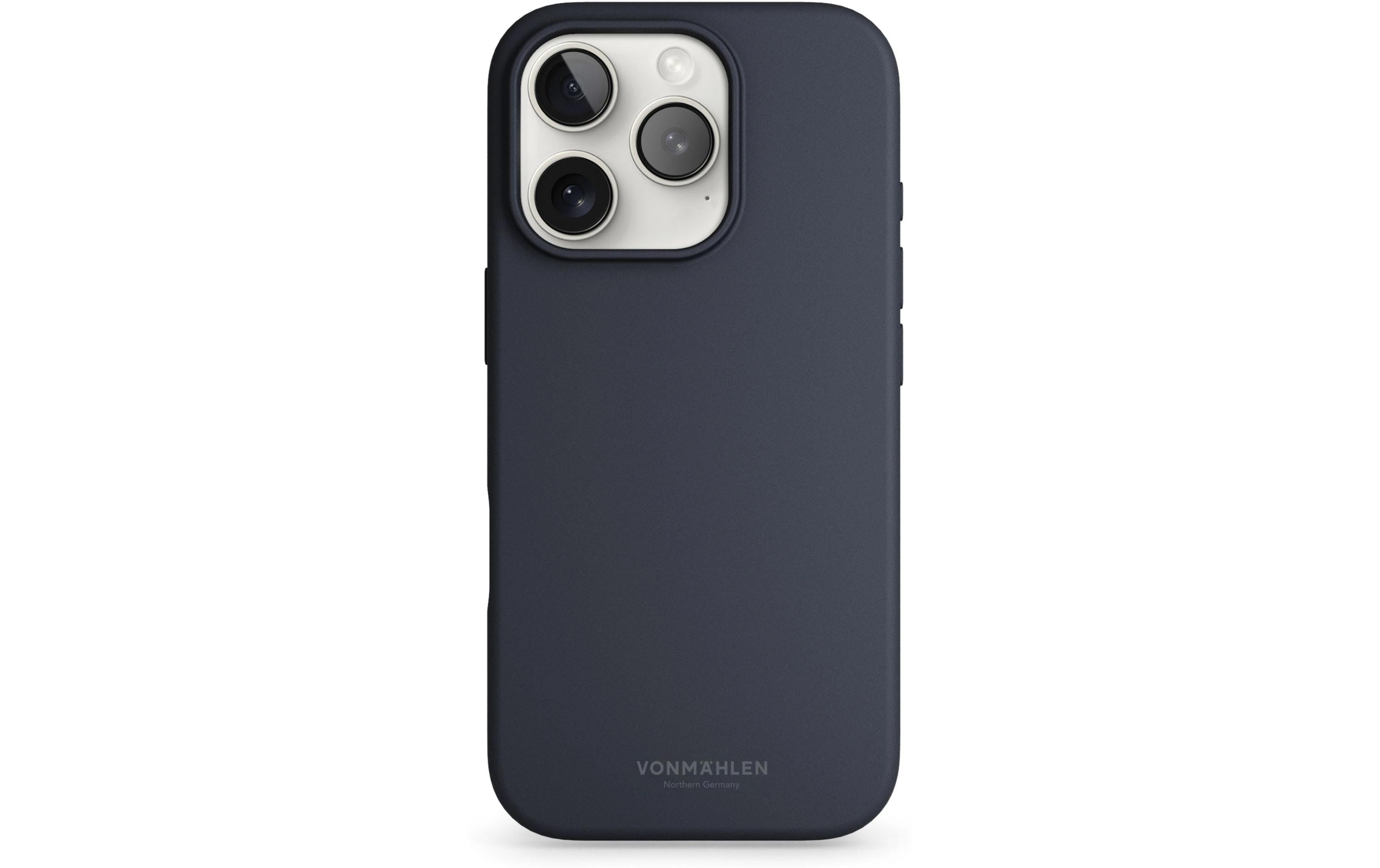 Vonmählen Soft Silicone Case Navy iPhone 16 Pro