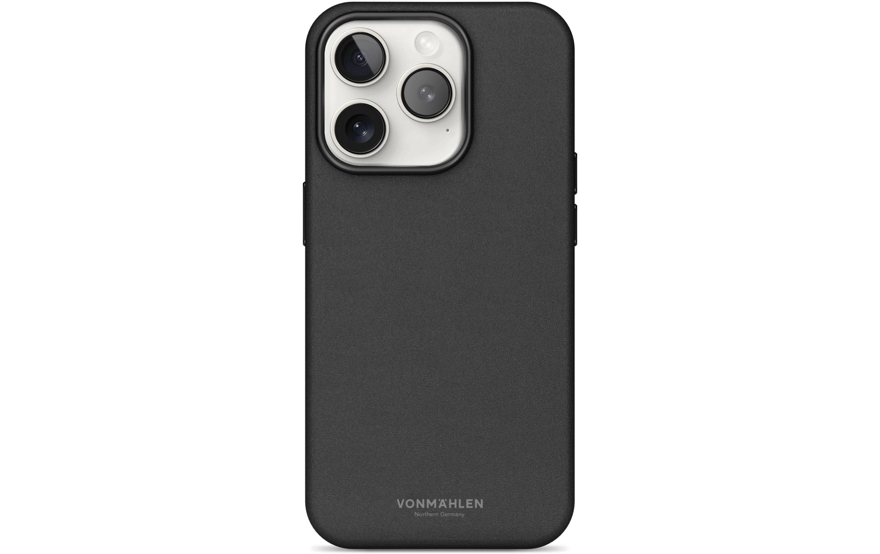 Vonmählen Like Leather Case Black iPhone 16 Pro Max