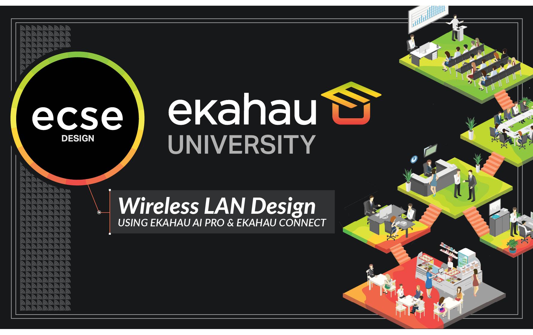 Ekahau ECSE Design Class Online – CLASS Online 4-Tage Kurs, bis 12 Personen