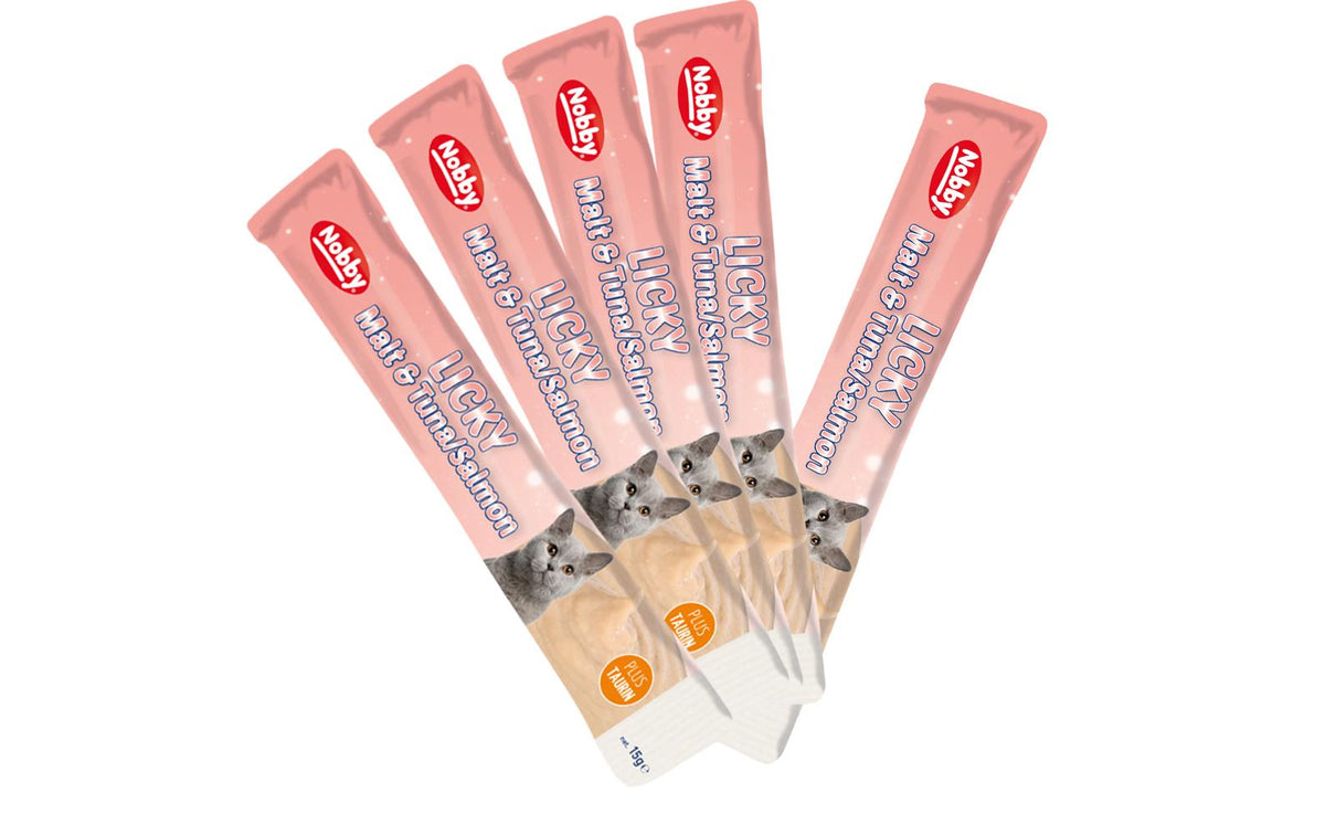 Nobby StarSnack LICKY Malt & Tuna/Salmon 5x15 g