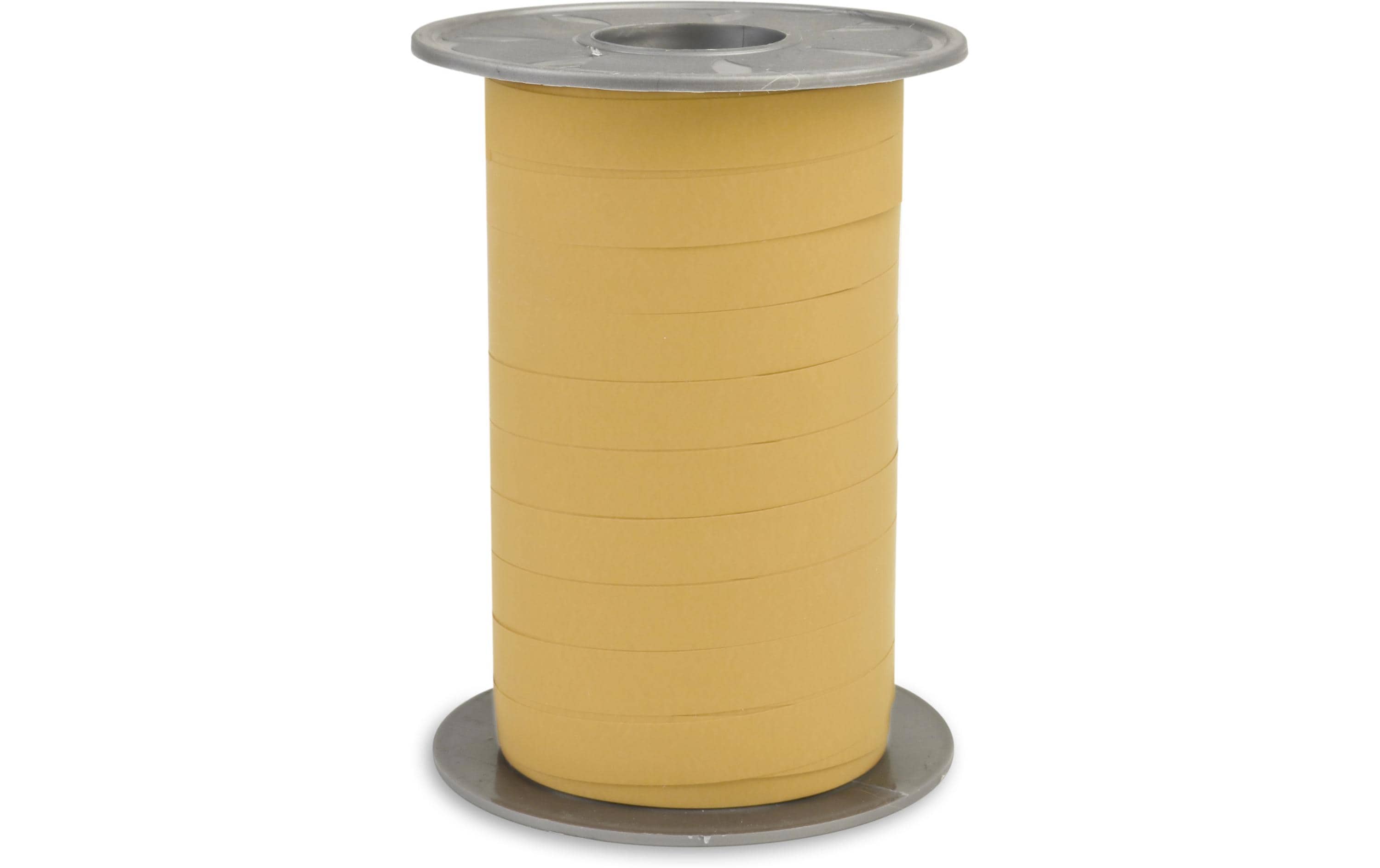 Pattberg Geschenkband Opak Matt Grösse 1 cm x 200 m: Farbe: Senfgelb