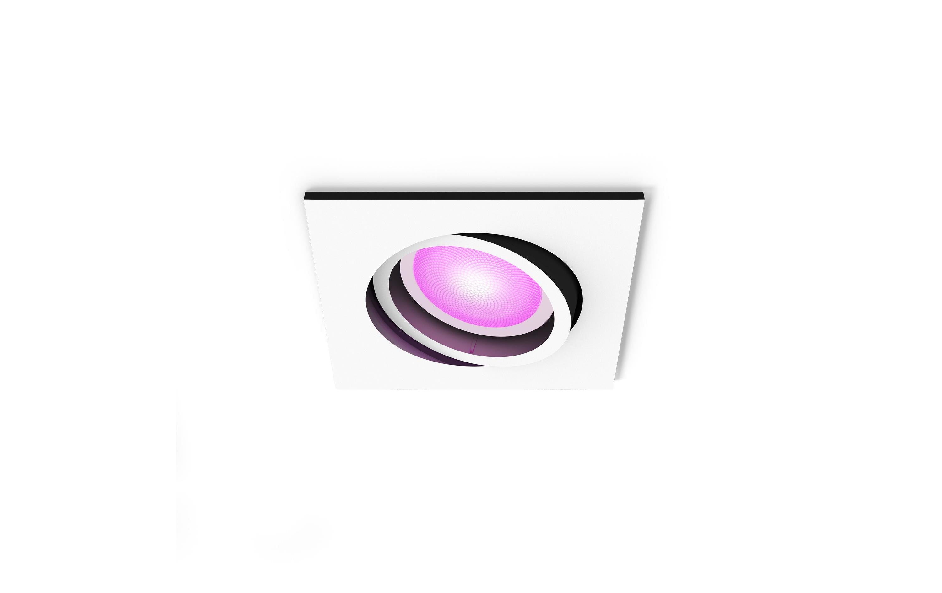 Philips Hue White & Col. amb. Centura Einbauspot eckig weiss 350lm