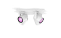 Philips Hue White & Col. amb. argenta 4 flg. weiss 4x350lm