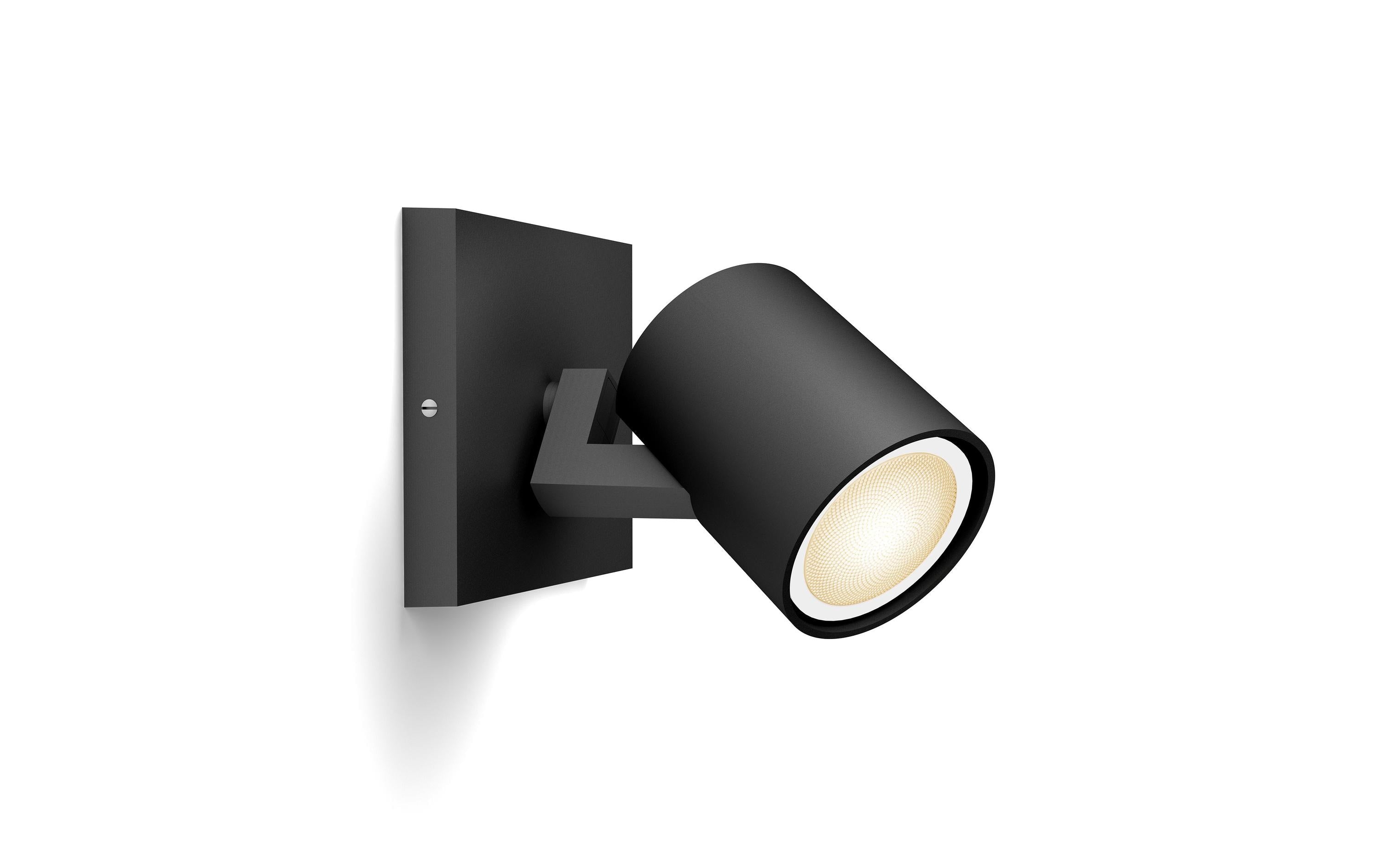 Philips Hue White amb. Runner 1 flg. schwarz 350lm inkl. Dimmschalter