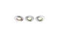 Philips Hue White amb. adore Deckenspot rund silber 3x350lm inkl. Dimmschalter