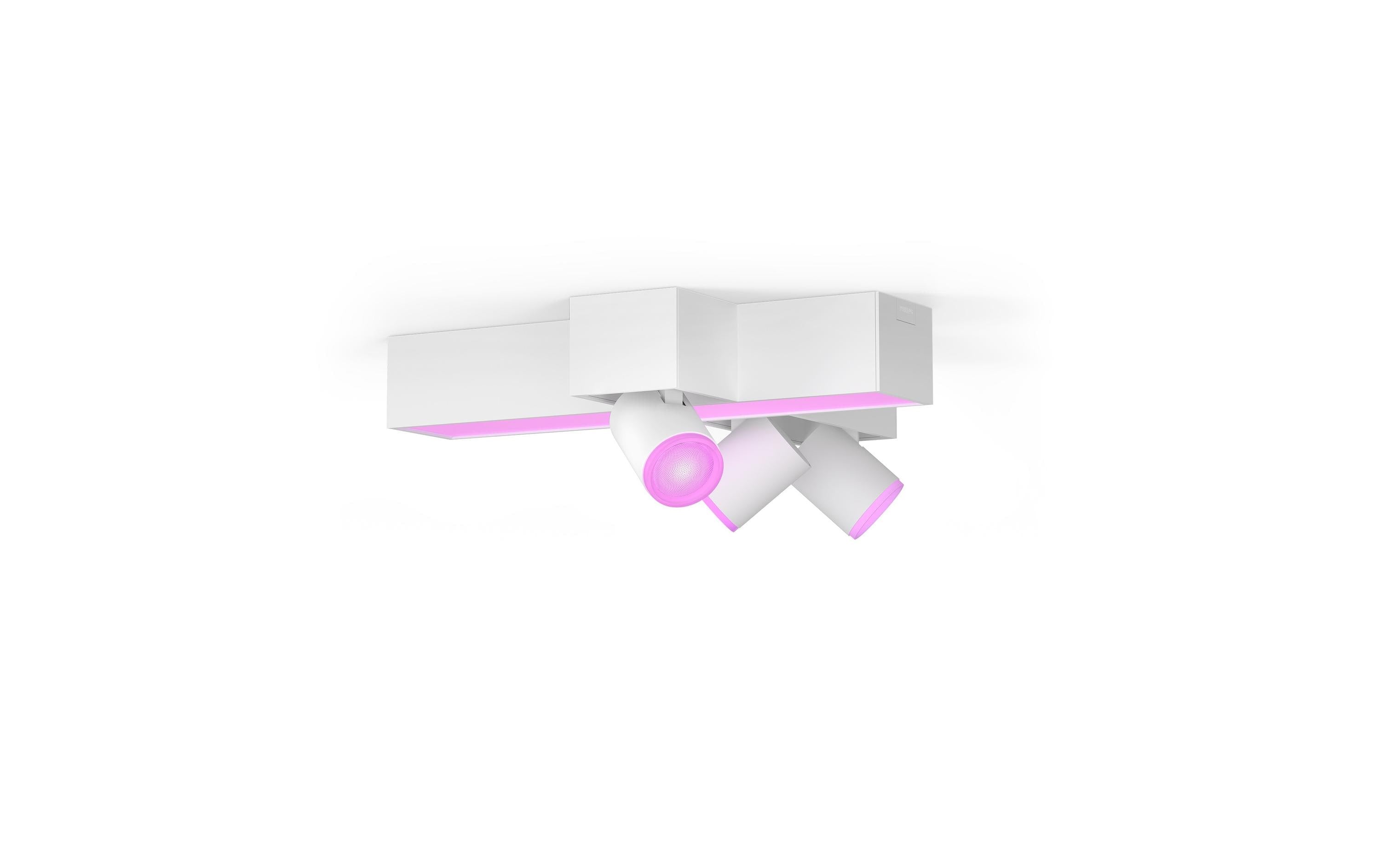 Philips Hue White & Col. amb Centris Cross Spot 3 flg. weiss 2810lm