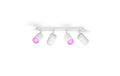 Philips Hue White & Col. amb. Fugato 4 flg. weiss 4x350lm