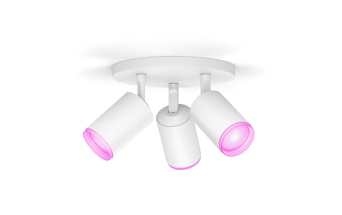 Philips Hue White & Col. amb. Fugato 3 flg. weiss 3x350lm