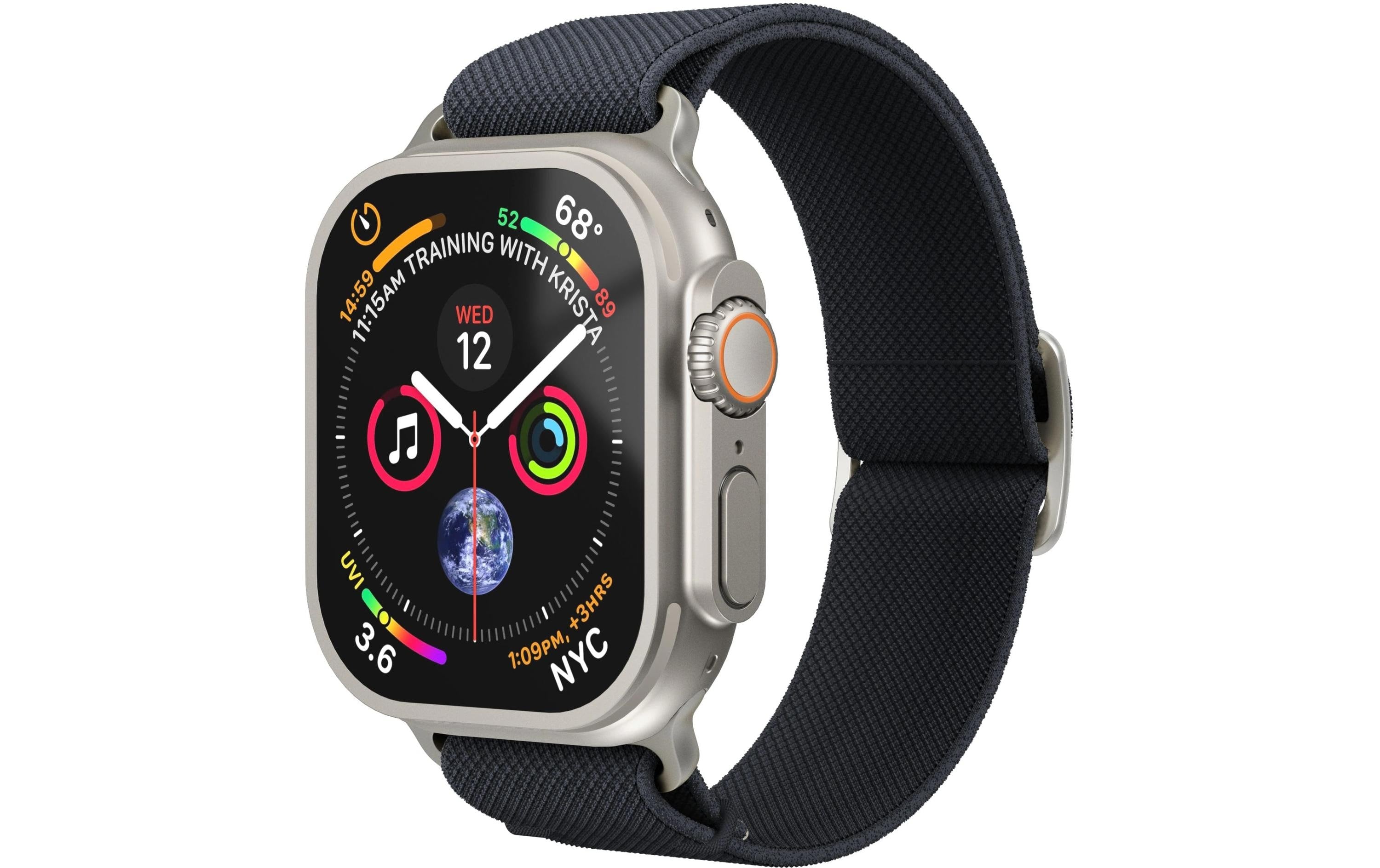 Vonmählen Classic Nylon Loop, Navy Apple Watch 40/41/42mm