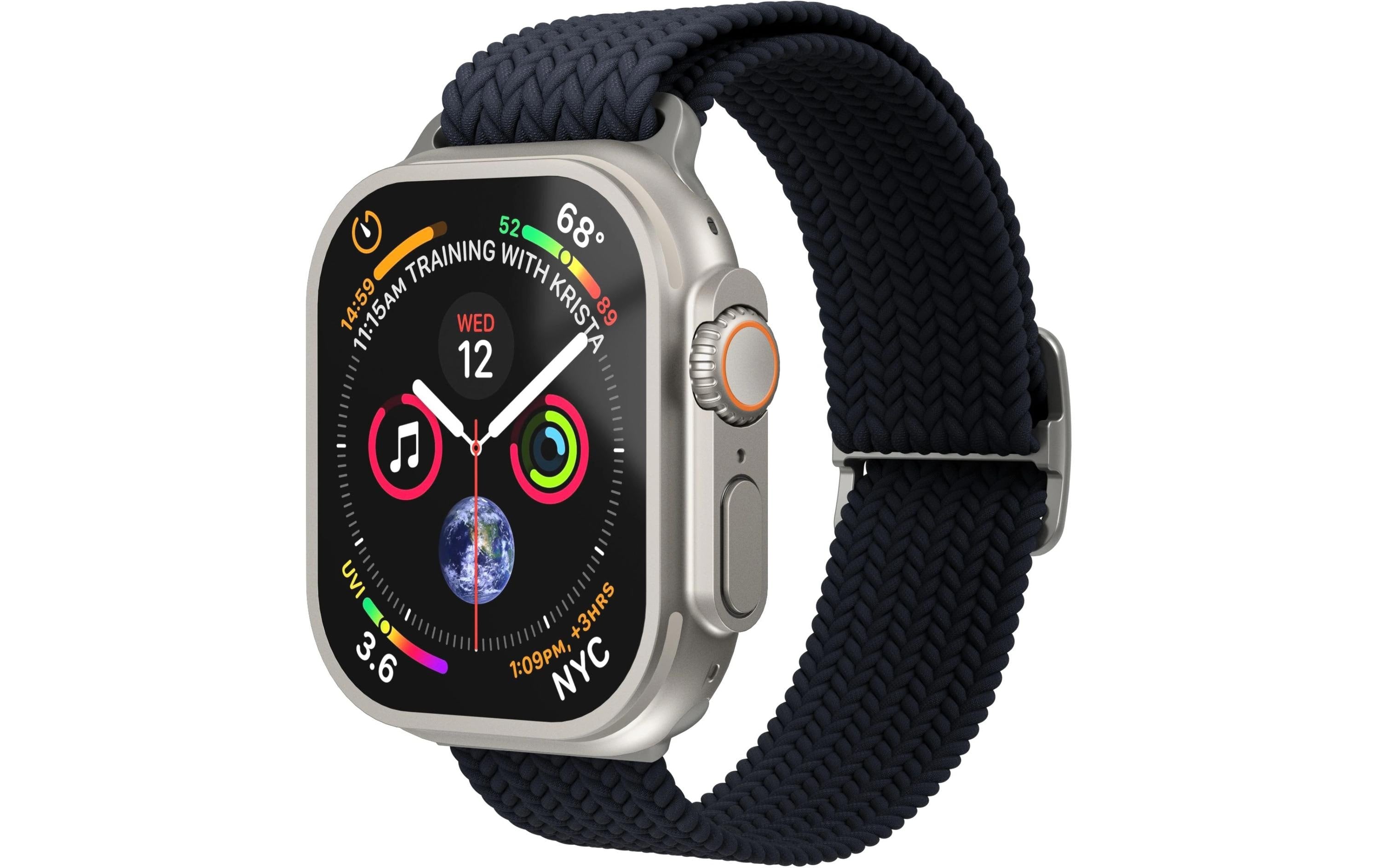 Vonmählen Woven Loop, Navy Apple Watch 40/41/42mm