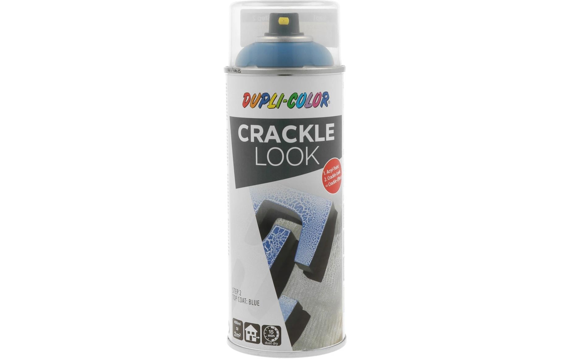 Dupli-Color Crackle Look Spray blau, 400 ml