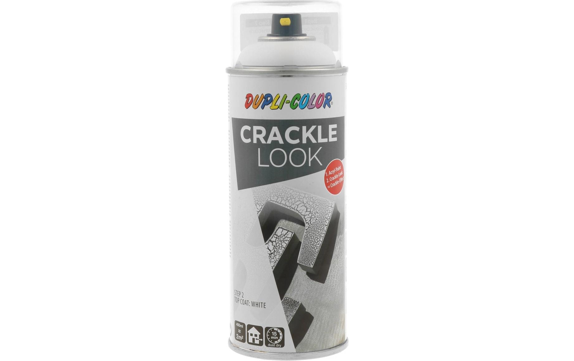 Dupli-Color Crackle Look Spray weiss, 400 ml